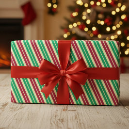 Candy cane Rand Presentpapper