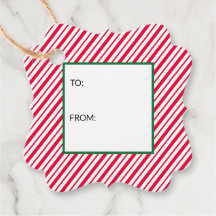 Candy Cane-randiga Till Från