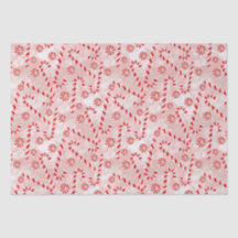Candy cane rosa Wrapping Papper