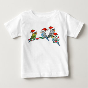 Candy cane Santa Budgies Tröja