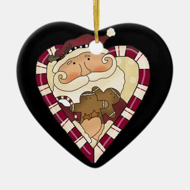 Candy cane Santa Ornament (Framsidan)
