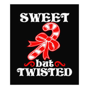 Candy cane Sweet men Twisted Fototryck