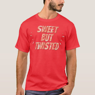 Candy cane Sweet men Twisted Novelty Funny T Shirt