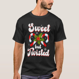 Candy cane Sweet men Twisted T Shirt