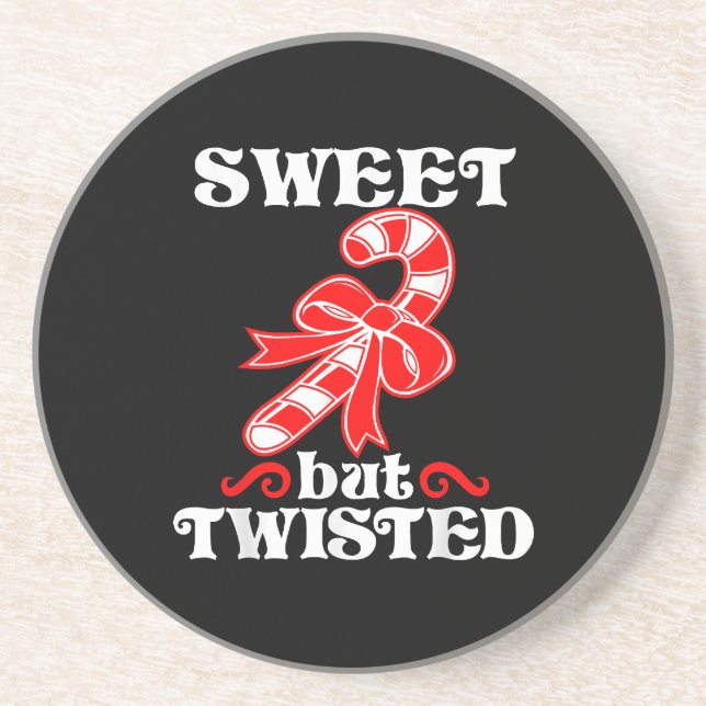 Candy cane Sweet men Twisted Underlägg (Framsidan)