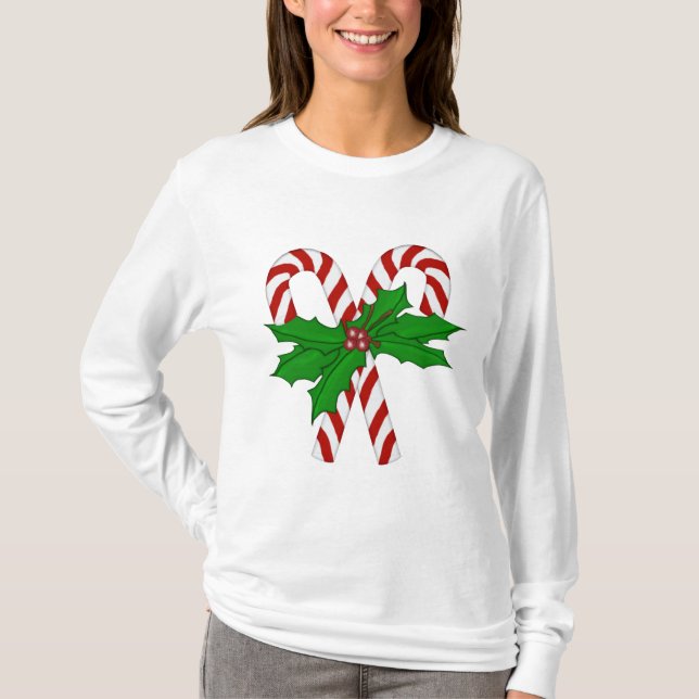 Candy cane tee (Framsida)