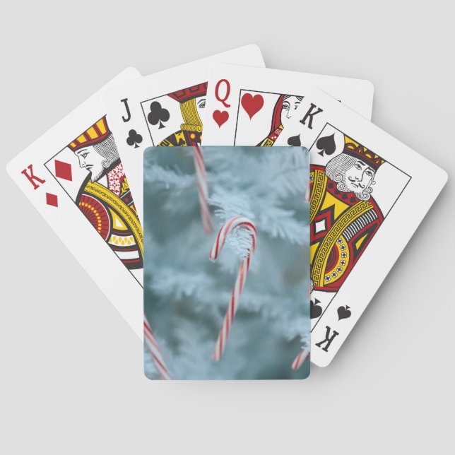 Candy cane vid Träd Casinokort (Baksidan)