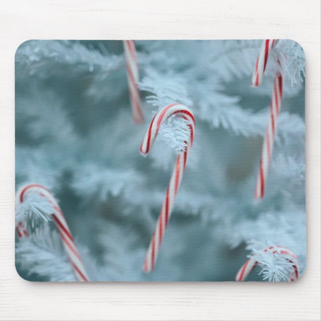 Candy cane vid Träd Musmatta (Framsidan)