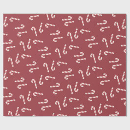 Candy Cane Wrapping Paper Presentpapper