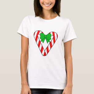 Candy canehjärtaskjorta t shirt