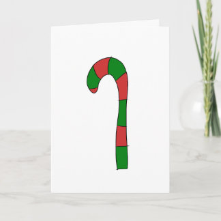 Candy canejulkort helgkort