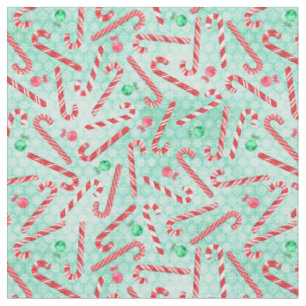 Candy Canes Tyg