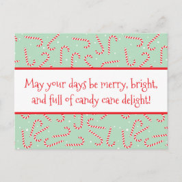 Candy Canes Vykort