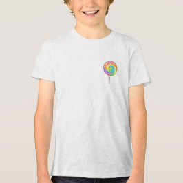 Candy Capybara – Söt Lollipop Barntröja T Shirt