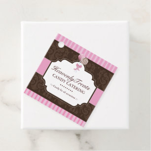 Candy Caterer Packaging Stickers Gåvor Etiketter