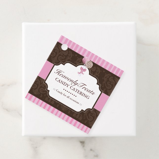 Candy Caterer Packaging Stickers Gåvor Etiketter (På plats)