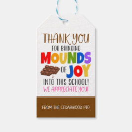 Candy Chocolate Gift-Märkre Presentetikett