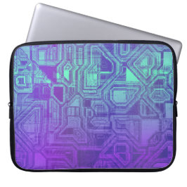 candy circuits - berry blue : electronics Bag Laptop Fodral