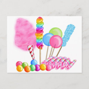 Candy Circus Vykort