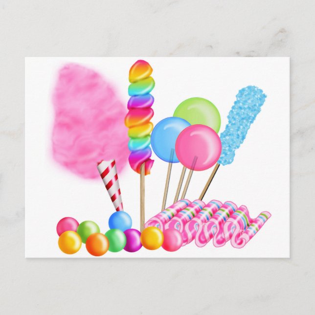 Candy Circus Vykort (Framsida)