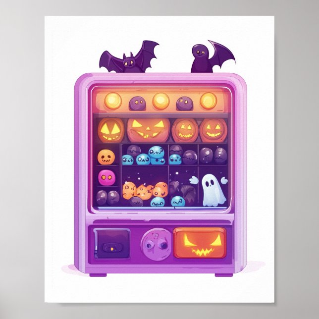 Candy Claw Machine Poster (Framsidan)