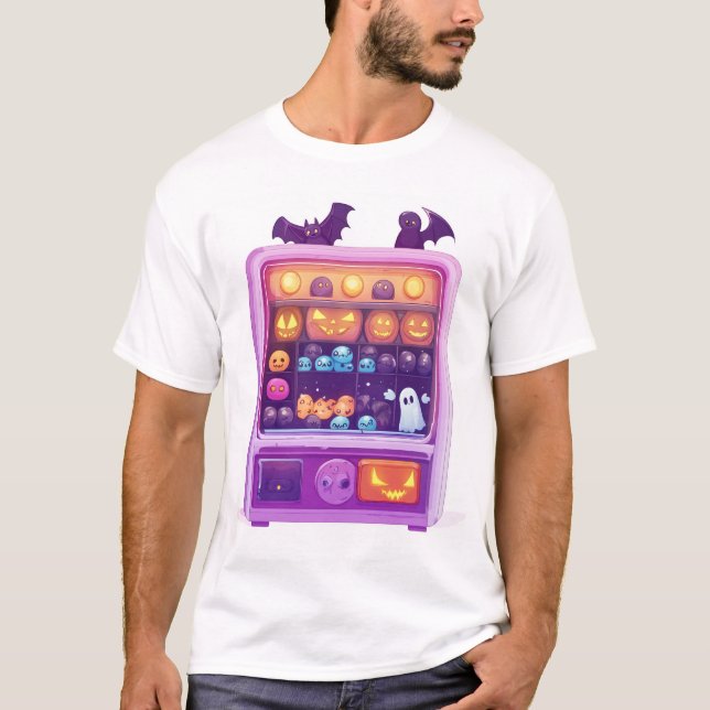 Candy Claw Machine T Shirt (Framsida)