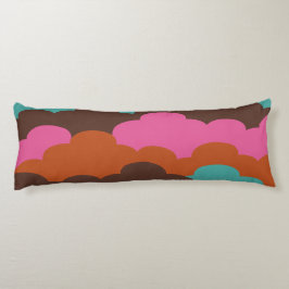 Candy Clouds anpassningsbar monogram kroppskudde