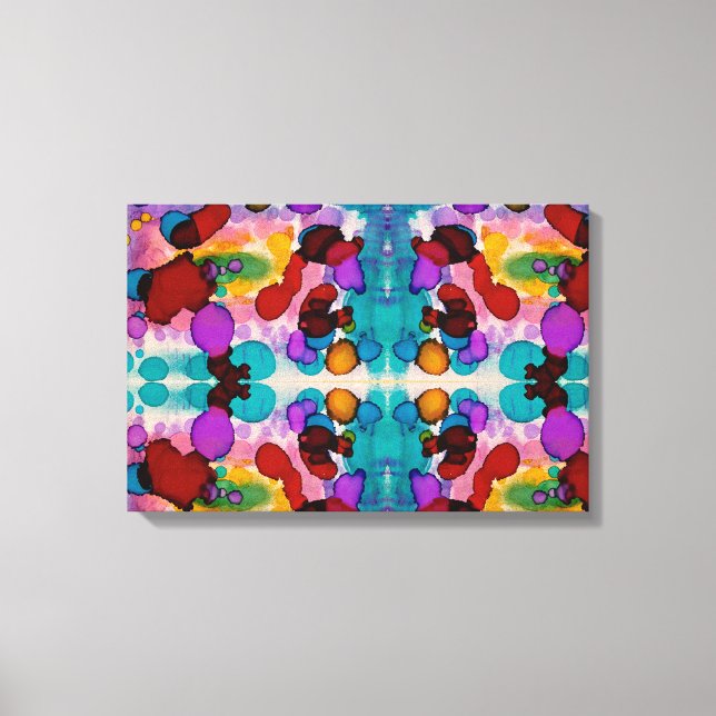 Candy Clown Canvastryck (Framsida)