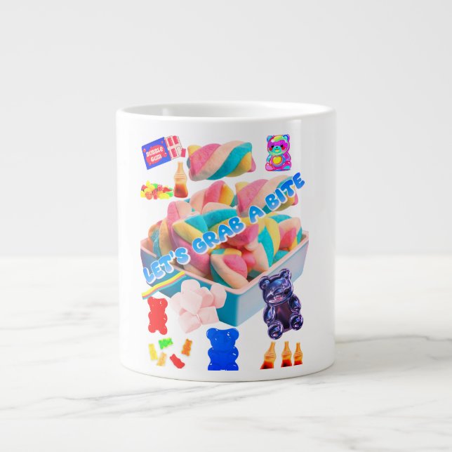 Candy Collage Jumbo Mugg (Framsidan)