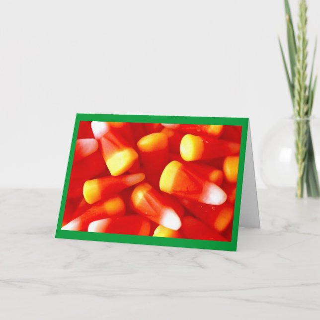 "Candy corn #2" Helgkort (Framsida)