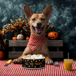 Candy corn alla Treats Halloween Hund Bowl