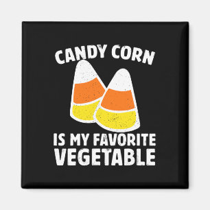 Candy corn är min favoritgrönsakshus i Retro Hall Magnet