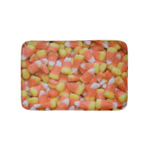 Candy corn Bath Mat
