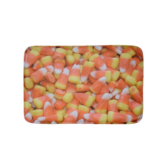 Candy corn Bath Mat Badrumsmatta (Framsidan)