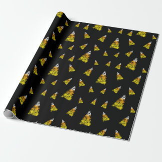 Candy corn Blackboard Chalk Presentpapper