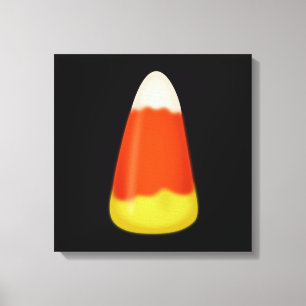 Candy corn canvastryck