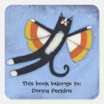 Candy corn Cat Angel