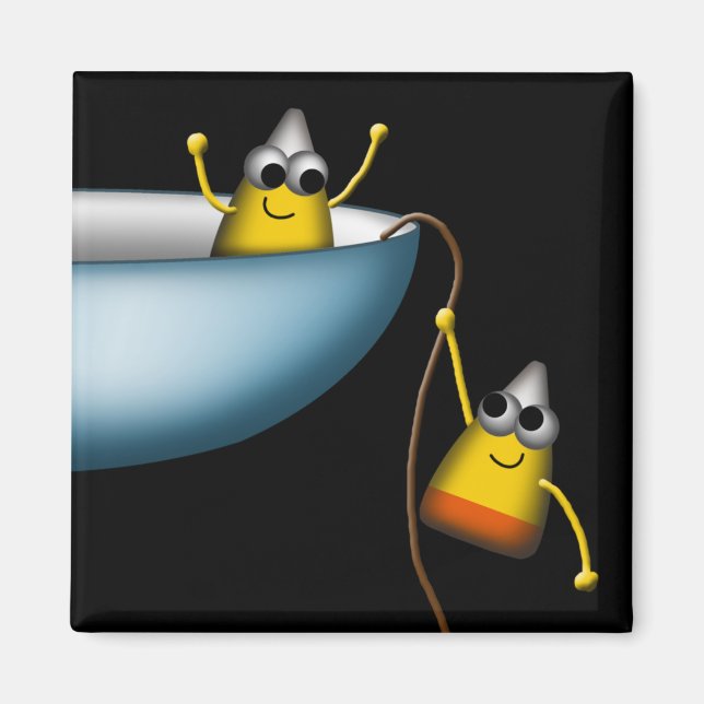 Candy corn Chaos - Fungny 3 av 4 - Magnet (Framsidan)