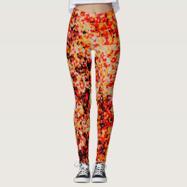 Candy corn Confetti Leggings