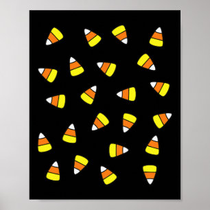Candy corn Costume Poster