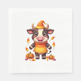 Candy corn Cow Pappersservett
