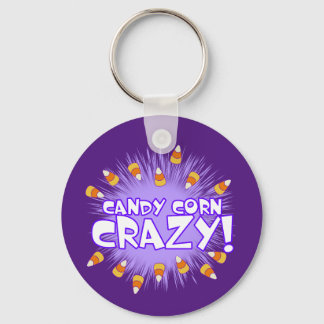 Candy corn CRAZY! Nyckelring