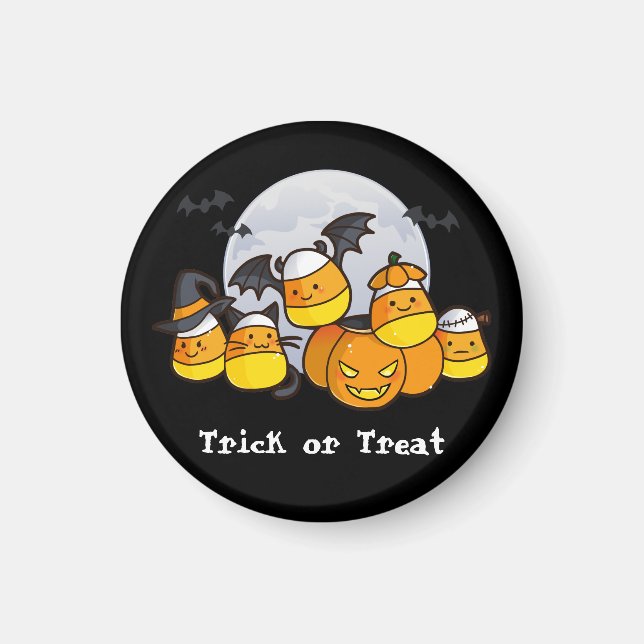 Candy corn Critters Magnet (Framsidan)