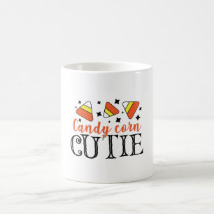 Candy corn Cutie Halloween Bus eller godis Kaffemugg