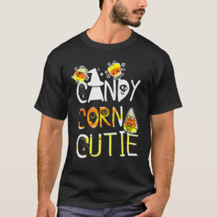 Candy corn Cutie Halloween Costume 2022 National D T Shirt