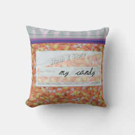 Candy corn dekorativa Dekorativ kudde