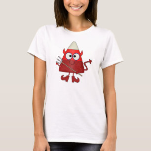 Candy corn Djävulen Halloween T Shirt