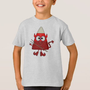 Candy corn Djävulen Halloween T-shirt