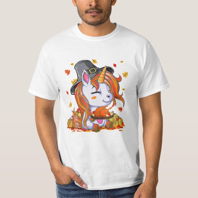 Candy corn Fall Little Girl T Shirt (Framsida)
