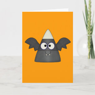 Candy corn Fladdermus Kort